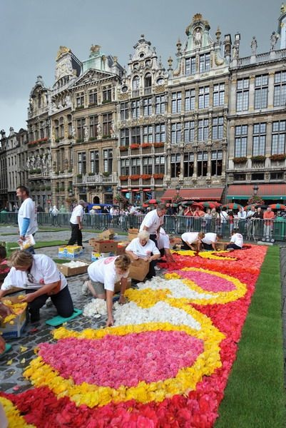 “Đã mắt” với thảm hoa khổng lồ giữa thủ đô Brussels - 10 “Đã mắt” với thảm hoa khổng lồ giữa thủ đô Brussels - 10