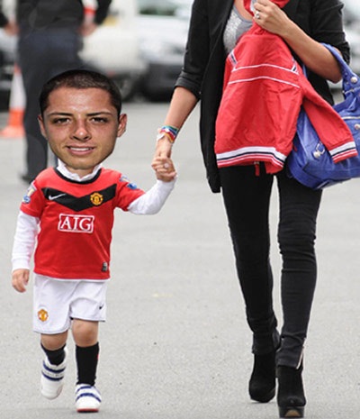 Biếm họa về tân binh Javier Hernandez của MU - 11