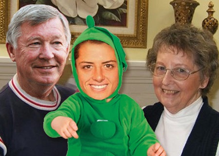 Biếm họa về tân binh Javier Hernandez của MU - 4