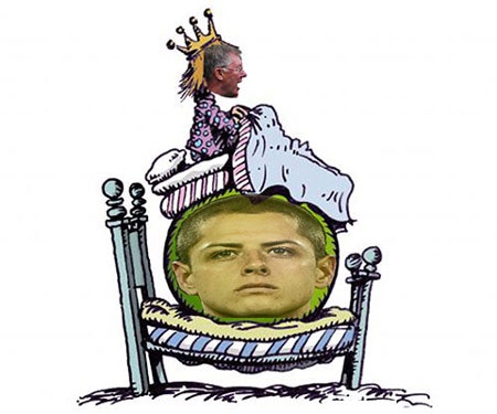 Biếm họa về tân binh Javier Hernandez của MU - 10