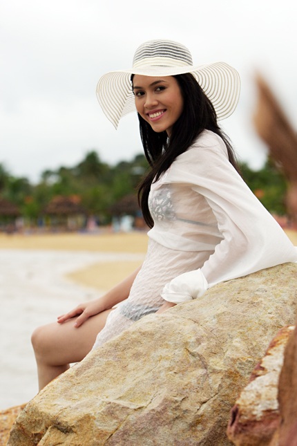 Á hậu Hoàng My tiết lộ mối tình đầu thời... cấp I - 1