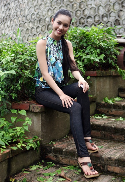 Á hậu Hoàng My tiết lộ mối tình đầu thời... cấp I - 2