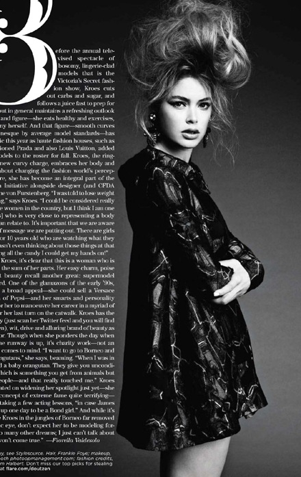 Xinh tươi, quyến rũ như Doutzen Kroes  - 3