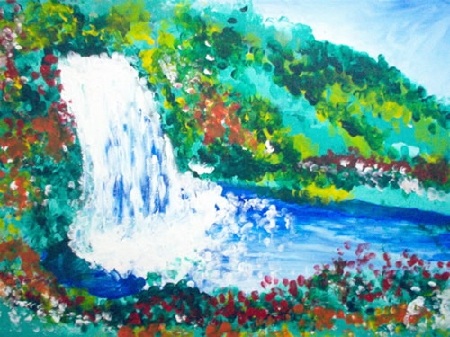 Hoạ sỹ mù vẽ tranh tuyệt đẹp - 4