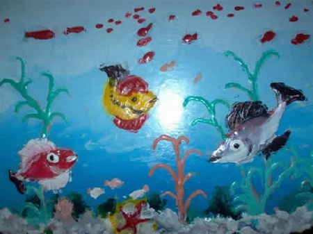 Hoạ sỹ mù vẽ tranh tuyệt đẹp - 5