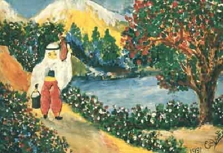 Hoạ sỹ mù vẽ tranh tuyệt đẹp - 7