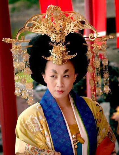 Hình ảnh lạ mắt của Lưu Gia Linh trong vai Võ Tắc Thiên - 1