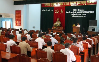 Phú Yên: Phát hiện nhiều đảng viên vi phạm, khuyết điểm - 1