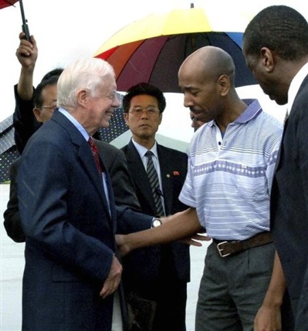 Cựu Tổng thống Carter thuyết phục thành công Triều Tiên thả công dân Mỹ - 1