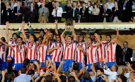 Chùm ảnh đêm đăng quang đầy bất ngờ của Atletico Madrid - 12