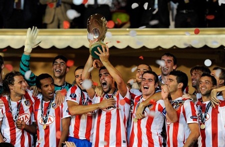 Chùm ảnh đêm đăng quang đầy bất ngờ của Atletico Madrid - 13