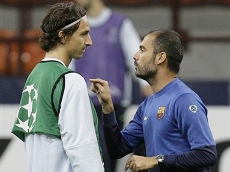 Chia tay Barca, Ibrahimovic “nguyền rủa” Guardiola - 1