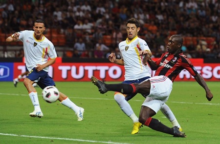 “Vịt” Pato trở lại, AC Milan đại phá Lecce - 2 “Vịt” Pato trở lại, AC Milan đại phá Lecce - 2