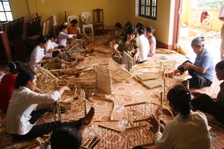 Thoát nghèo nhờ... bẹ chuối khô - 1