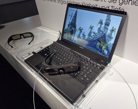 HP, Sony chạy đua trình làng laptop 3D đầu tiên - 2 HP, Sony chạy đua trình làng laptop 3D đầu tiên - 2