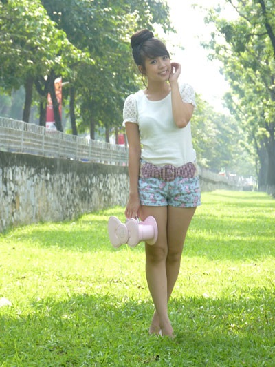 Hoài Anh Mango chia sẻ bí quyết với thí sinh Miss Teen 2010 - 7