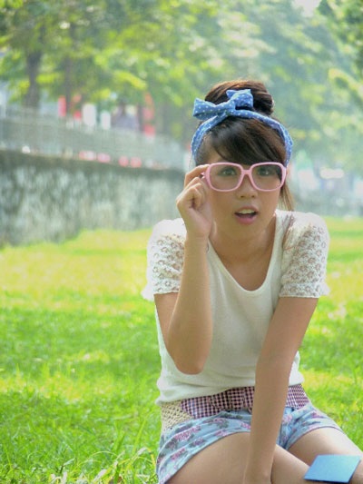 Hoài Anh Mango chia sẻ bí quyết với thí sinh Miss Teen 2010 - 4