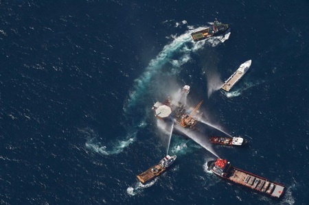 Không có dầu loang trong vụ nổ dàn khoan mới của Mỹ - 3