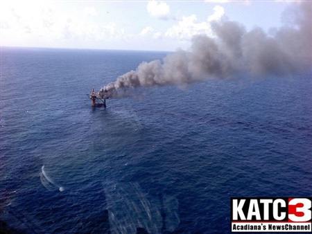 Không có dầu loang trong vụ nổ dàn khoan mới của Mỹ - 2