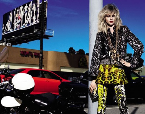 Sasha Pivovarova ấn tượng trong quảng cáo Just Cavalli - 4 Sasha Pivovarova ấn tượng trong quảng cáo Just Cavalli - 4