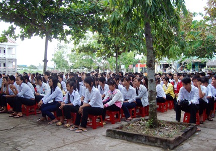 Rộn ràng lễ khai giảng tại Thanh Hóa, Nghệ An - 9 Rộn ràng lễ khai giảng tại Thanh Hóa, Nghệ An - 9