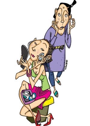 Da mụn xài mỹ phẩm có nguy hiểm? - 1