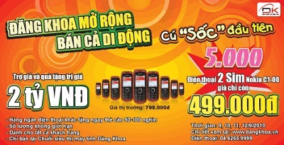 5000 Nokia 2 sim giá 499.000đ tại Đăng Khoa - 1 5000 Nokia 2 sim giá 499.000đ tại Đăng Khoa - 1