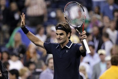 Federer tăng tốc, Wawrinka loại Querrey - 1 Federer tăng tốc, Wawrinka loại Querrey - 1