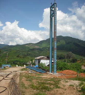 Gấp rút hoàn thành cầu Pô Kô - 1 Gấp rút hoàn thành cầu Pô Kô - 1