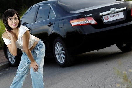 Camry 2011 cuốn hút bên Huyền Lizzie - 9