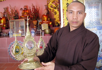 Tượng Phật bằng đồng lớn nhất về ngôi chùa có 7 “quốc tịch” xá lợi - 9