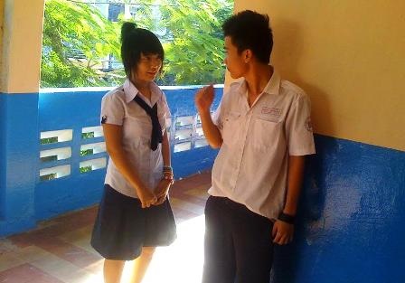 “Sốt” phim học trò “tự biên, tự diễn” - 2 “Sốt” phim học trò “tự biên, tự diễn” - 2