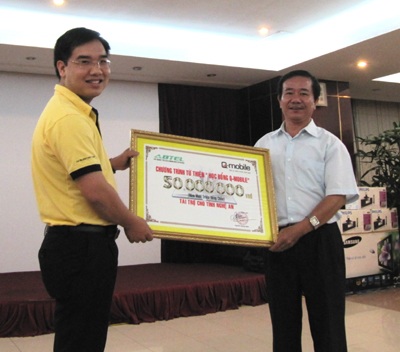 Hội Khuyến học Nghệ An nhận tài trợ 50 triệu đồng - 1 Hội Khuyến học Nghệ An nhận tài trợ 50 triệu đồng - 1