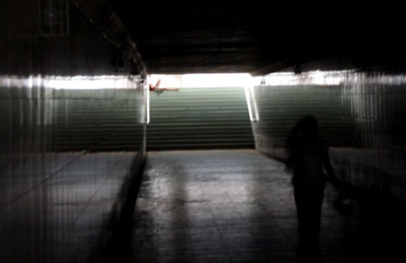 Nhếch nhác hầm bộ hành trên đường vành đai 3 - 3