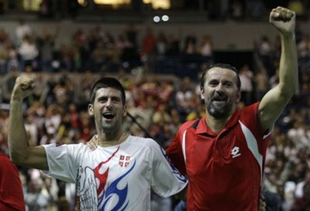 Serbia lọt vào chung kết Davis Cup 2010 - 1 Serbia lọt vào chung kết Davis Cup 2010 - 1