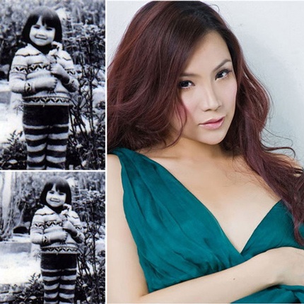 Ngắm sao Việt thời bé thơ - 9 Ngắm sao Việt thời bé thơ - 9