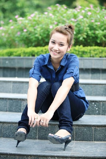 Ngắm cô gái xinh xắn Kiều Thu Hà - 3 Ngắm cô gái xinh xắn Kiều Thu Hà - 3