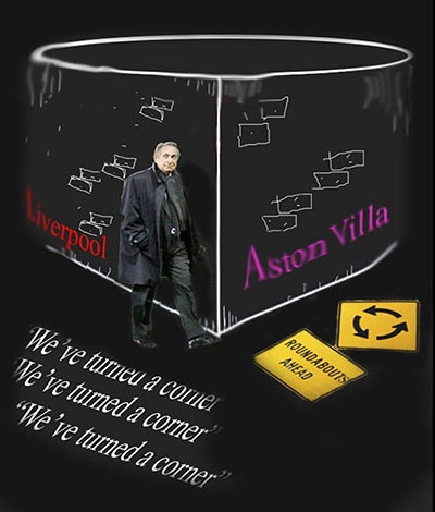 Biếm họa về tân HLV Gerard Houllier của Aston Villa - 2 Biếm họa về tân HLV Gerard Houllier của Aston Villa - 2