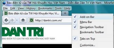 Ra mắt Firefox 4.0 Beta 7 với những cải tiến thú vị - 1 Ra mắt Firefox 4.0 Beta 7 với những cải tiến thú vị - 1