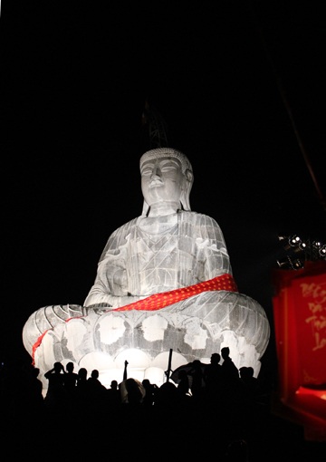 Gắn biển công trình mừng Đại lễ tại chùa Phật Tích - 3