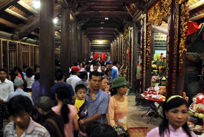 Gắn biển công trình mừng Đại lễ tại chùa Phật Tích - 5