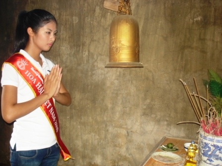 Ngọc Hân, Thùy Trang làm từ thiện tại Thanh Hóa - 15