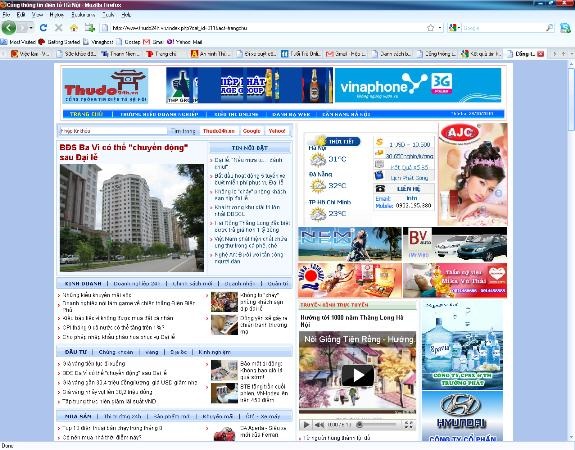 Ra mắt Cổng thông tin điện tử Thủ đô 24h - 1 Ra mắt Cổng thông tin điện tử Thủ đô 24h - 1