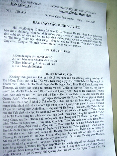 2 năm với hơn 90 vụ bạo lực học đường - 1