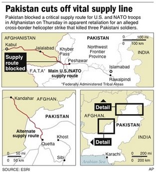 27 xe chở dầu của NATO bị tấn công ở Pakistan - 1 27 xe chở dầu của NATO bị tấn công ở Pakistan - 1