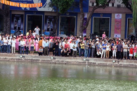 Cụ Rùa nổi đúng thời khắc khai mạc Đại lễ ngàn năm - 3