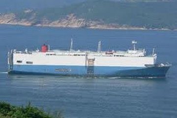 Vinashin hạ thủy an toàn tàu chở 4.900 ôtô thứ hai - 1 Vinashin hạ thủy an toàn tàu chở 4.900 ôtô thứ hai - 1