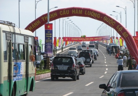 Xác định nguyên nhân sụt lún cầu Hàm Luông - 1 Xác định nguyên nhân sụt lún cầu Hàm Luông - 1