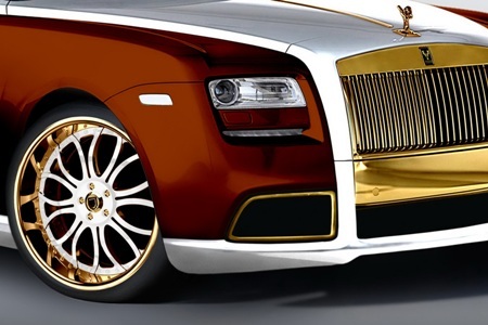 Dự án mạ vàng Rolls-Royce Ghost - 3
