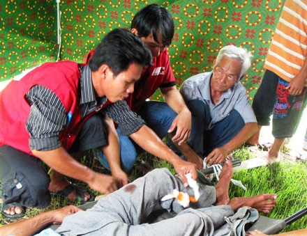 Diễn tập phòng chống bão lụt, tìm kiếm cứu nạn quy mô lớn - 6 Diễn tập phòng chống bão lụt, tìm kiếm cứu nạn quy mô lớn - 6